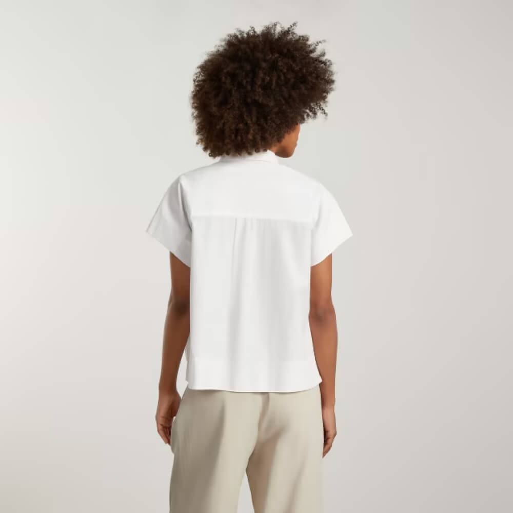 Cotton Box-Cut Shirt